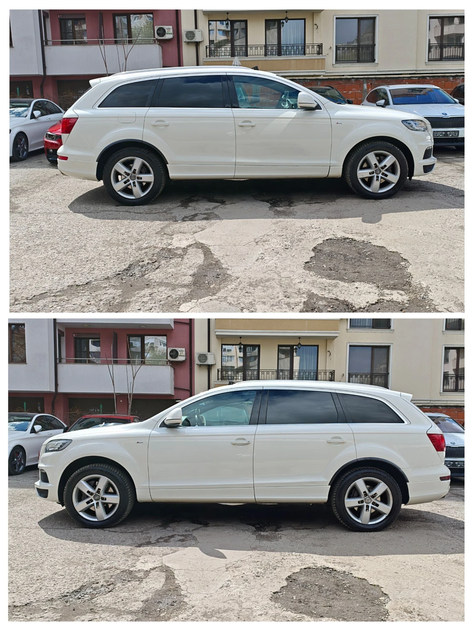 Audi Q7 FACELIFT, S-LINE, ПАНОРАМА, КАМЕРА, ПОДГРЕВ, снимка 5 - Автомобили и джипове - 54092279