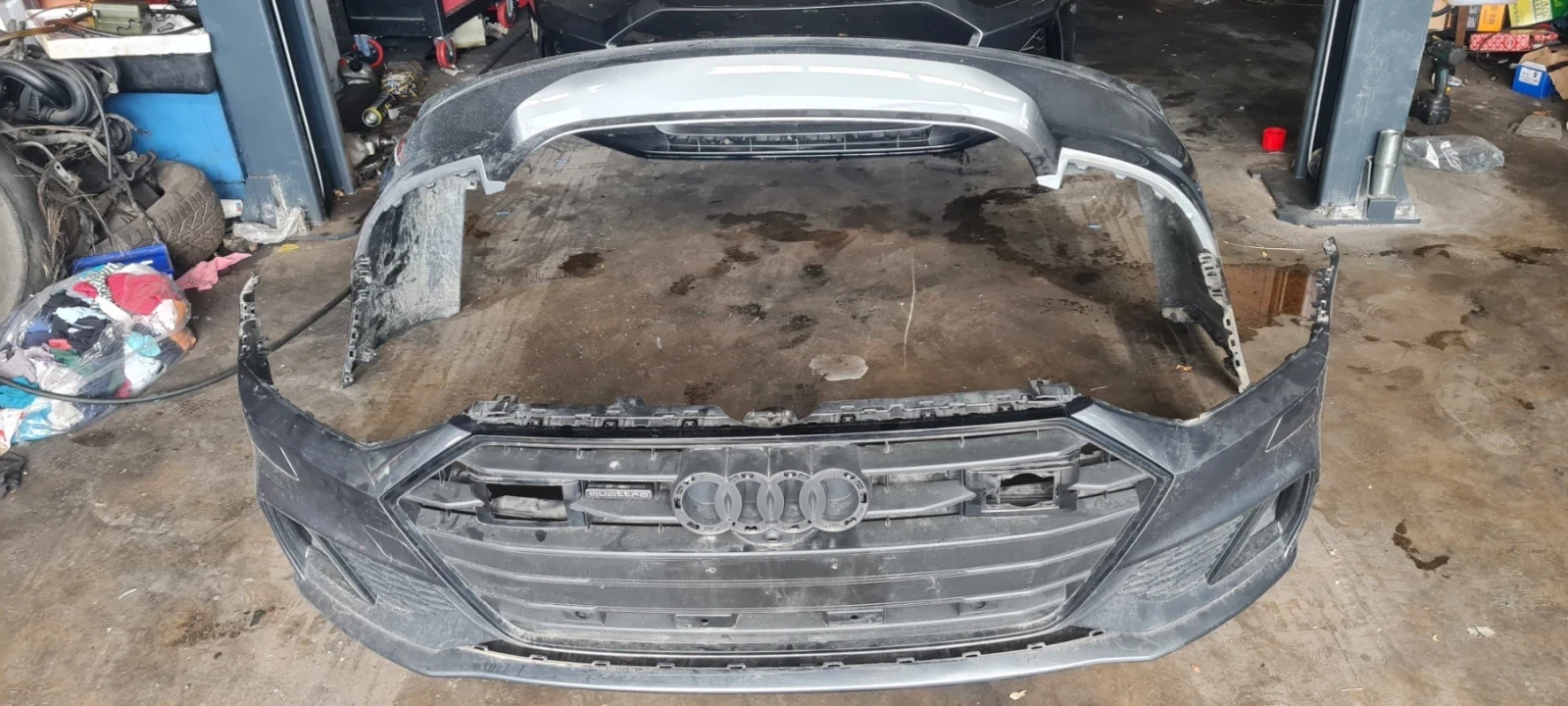 A7 c8 S Line Prestige броня предна и задна / прагове, снимка 5 - Части - 55749753