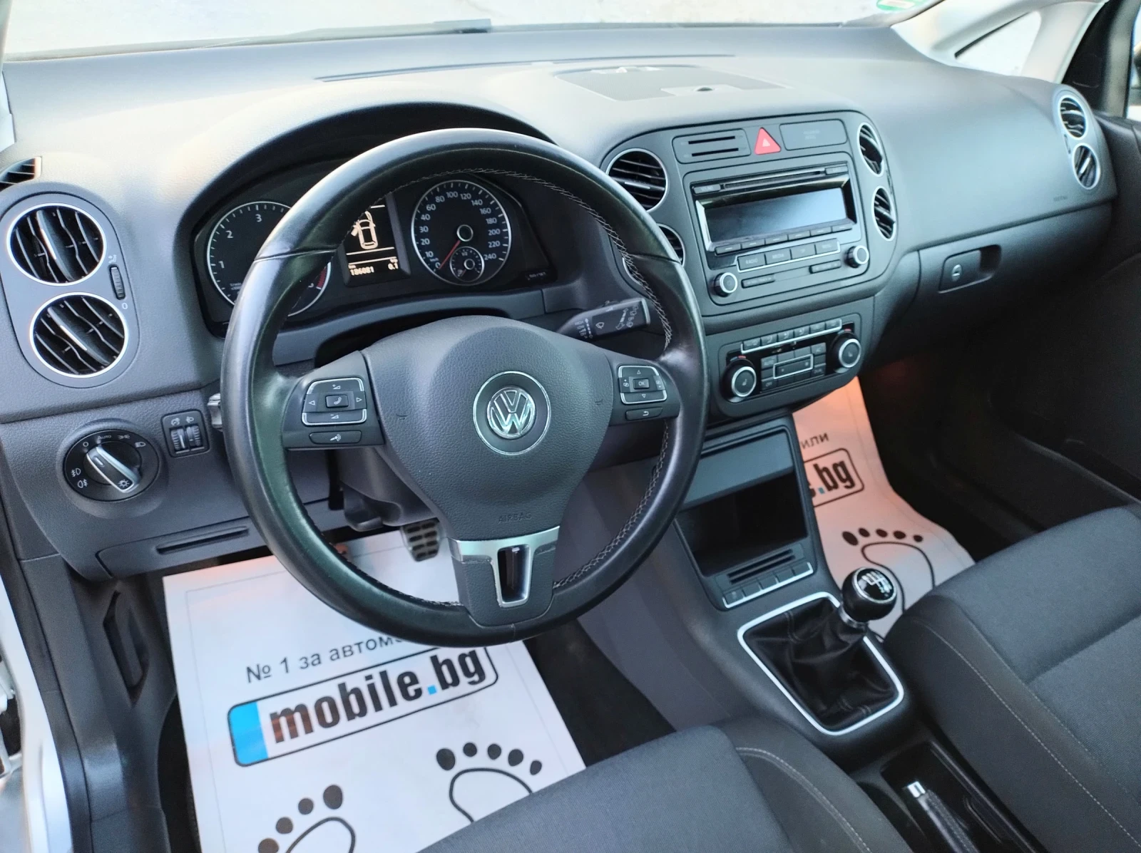 VW Golf Plus 2.0 TDI STYLE GOLF 6 PLUS common rail, снимка 9 - Автомобили и джипове - 54140526
