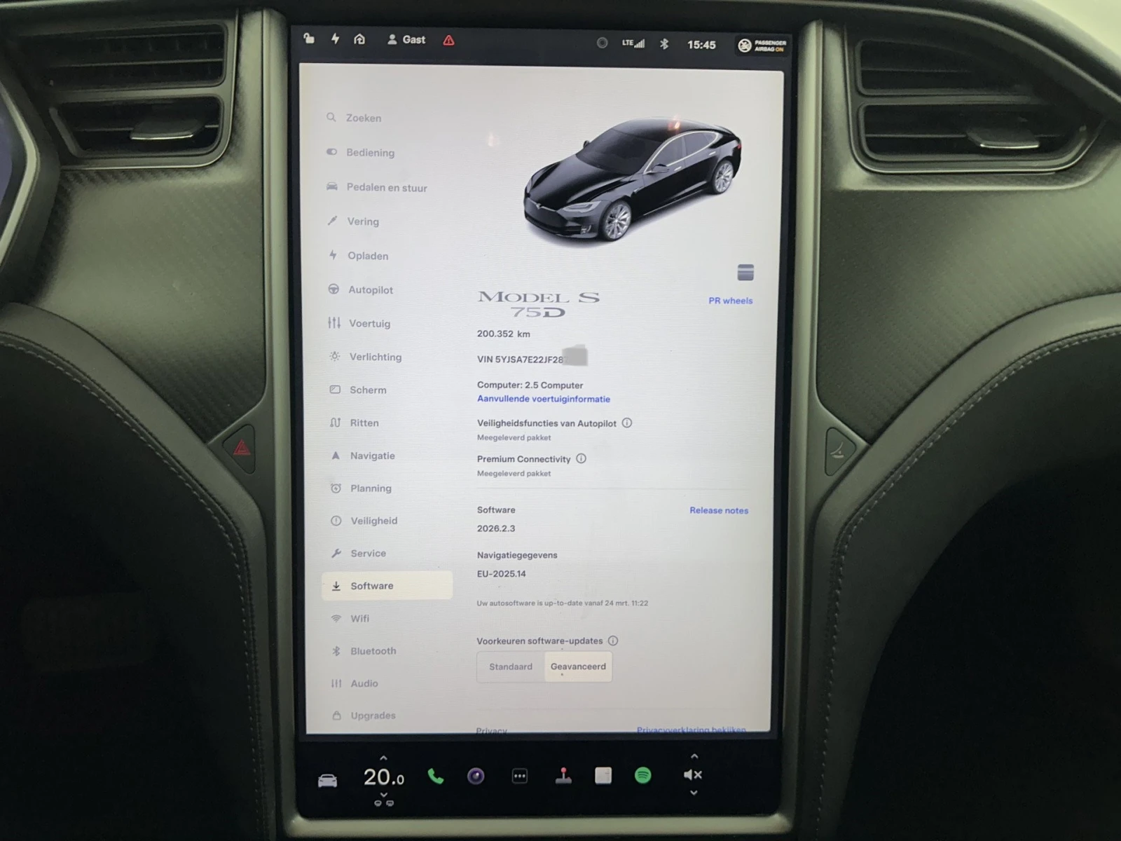 Tesla Model S 75D AWD, снимка 14 - Автомобили и джипове - 54157771