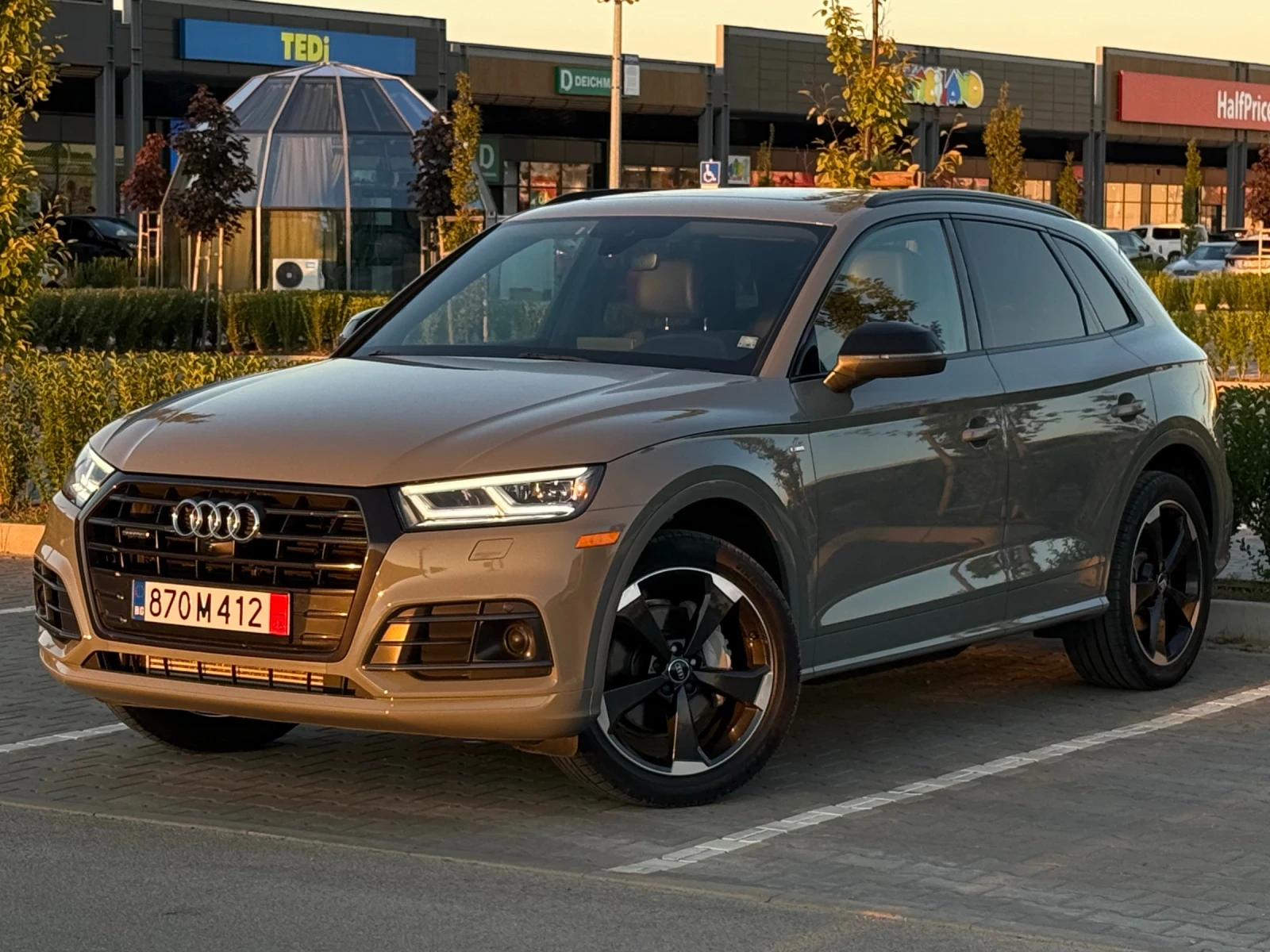 Audi Q5  Nardo Grey S Line Black Optics Bang Olufsen 360* 