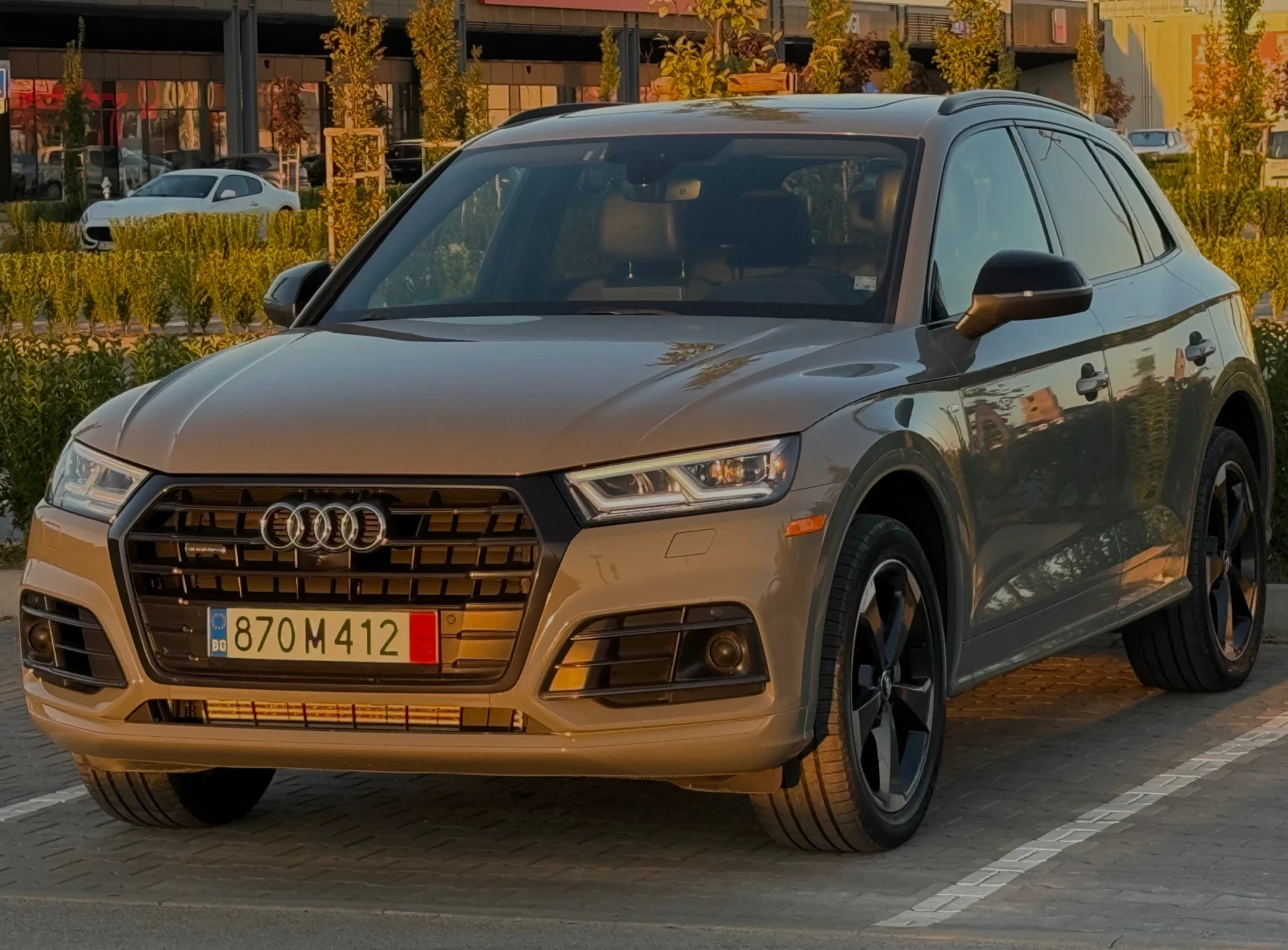 Audi Q5  Nardo Grey S Line Black Optics Bang Olufsen 360* , снимка 9 - Автомобили и джипове - 55964121