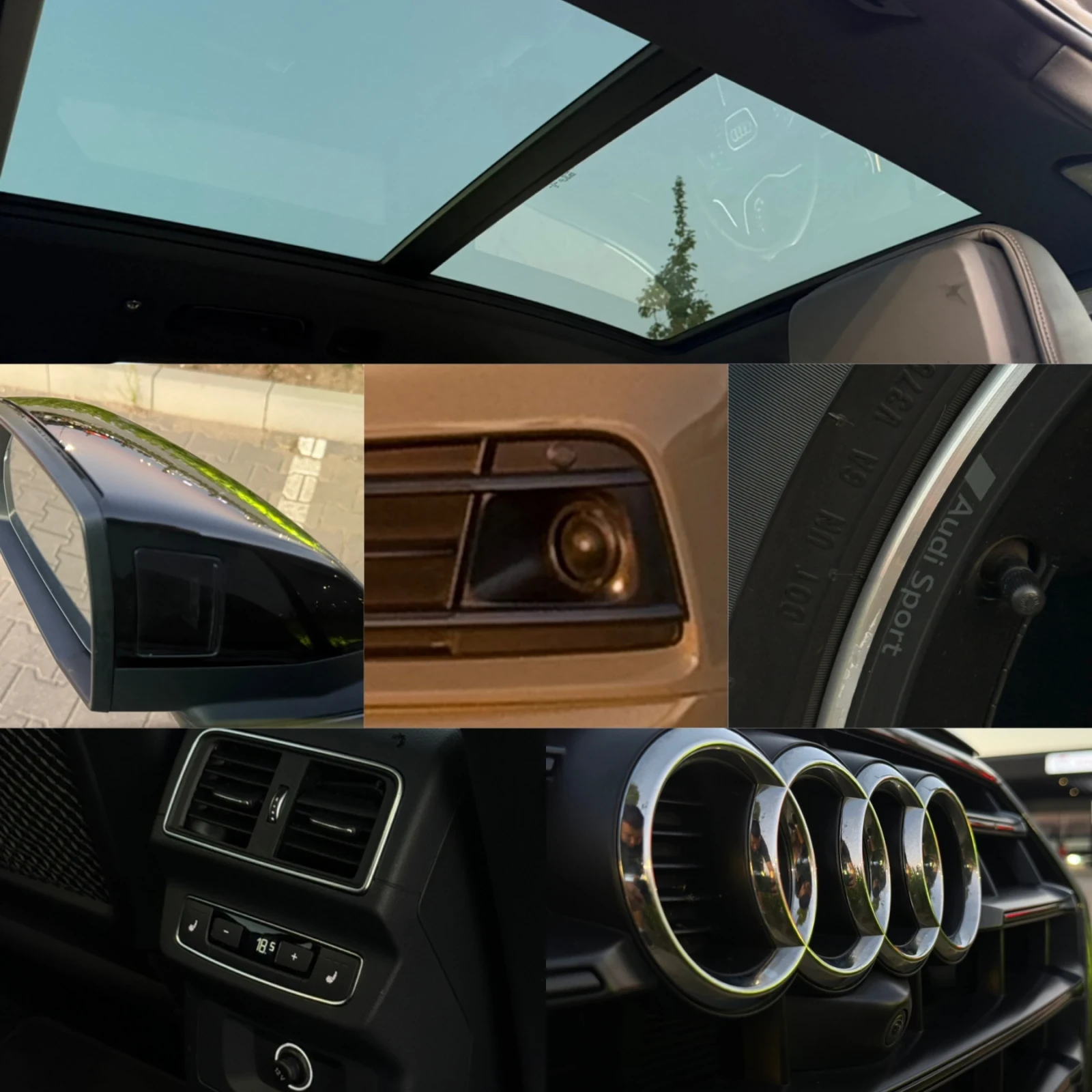 Audi Q5  Nardo Grey S Line Black Optics Bang Olufsen 360* , снимка 16 - Автомобили и джипове - 55964121
