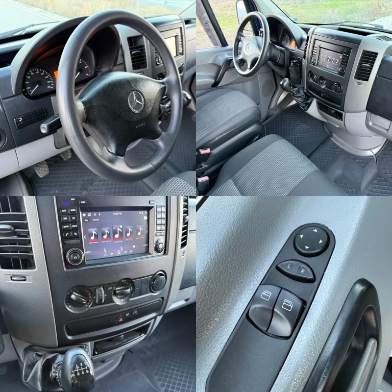 Mercedes-Benz Sprinter 319 D 190к.с 6 Ск. 5 Метра ОБСЛУЖЕН / СПЕЦИАЛЕН , снимка 12 - Бусове и автобуси - 52811220