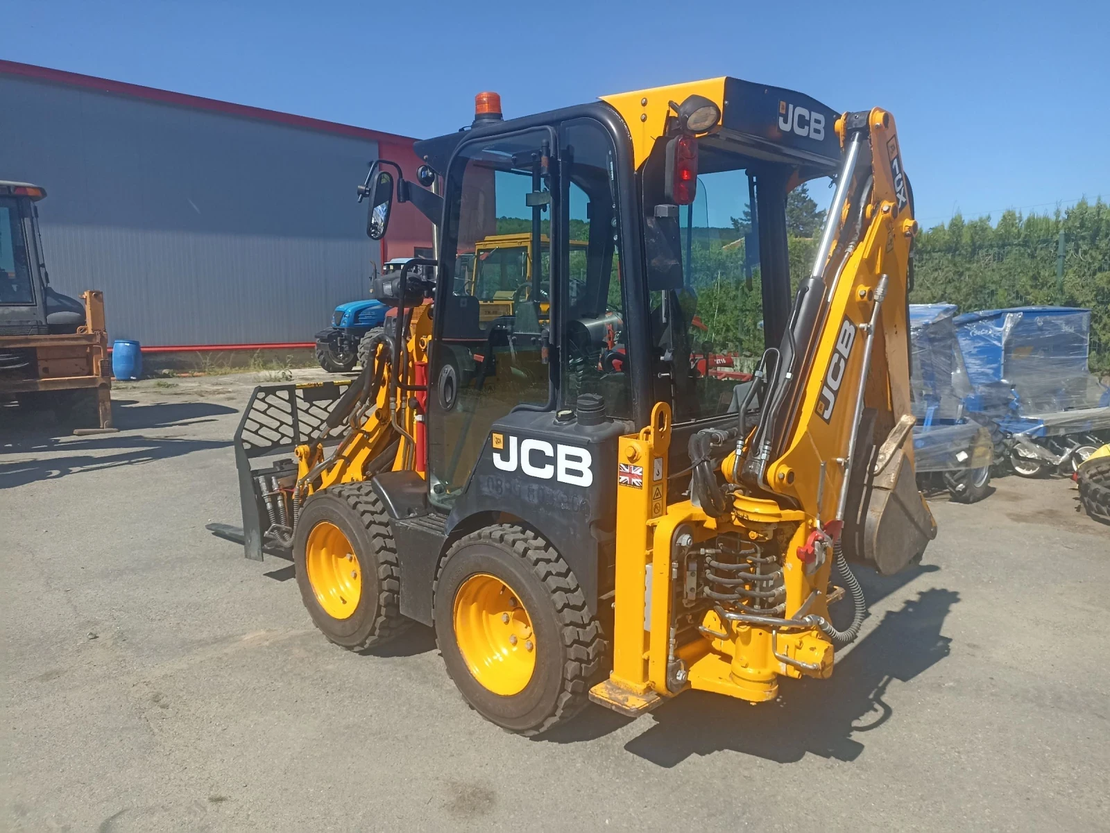 Багер JCB 1CX, снимка 7 - Индустриална техника - 54683664