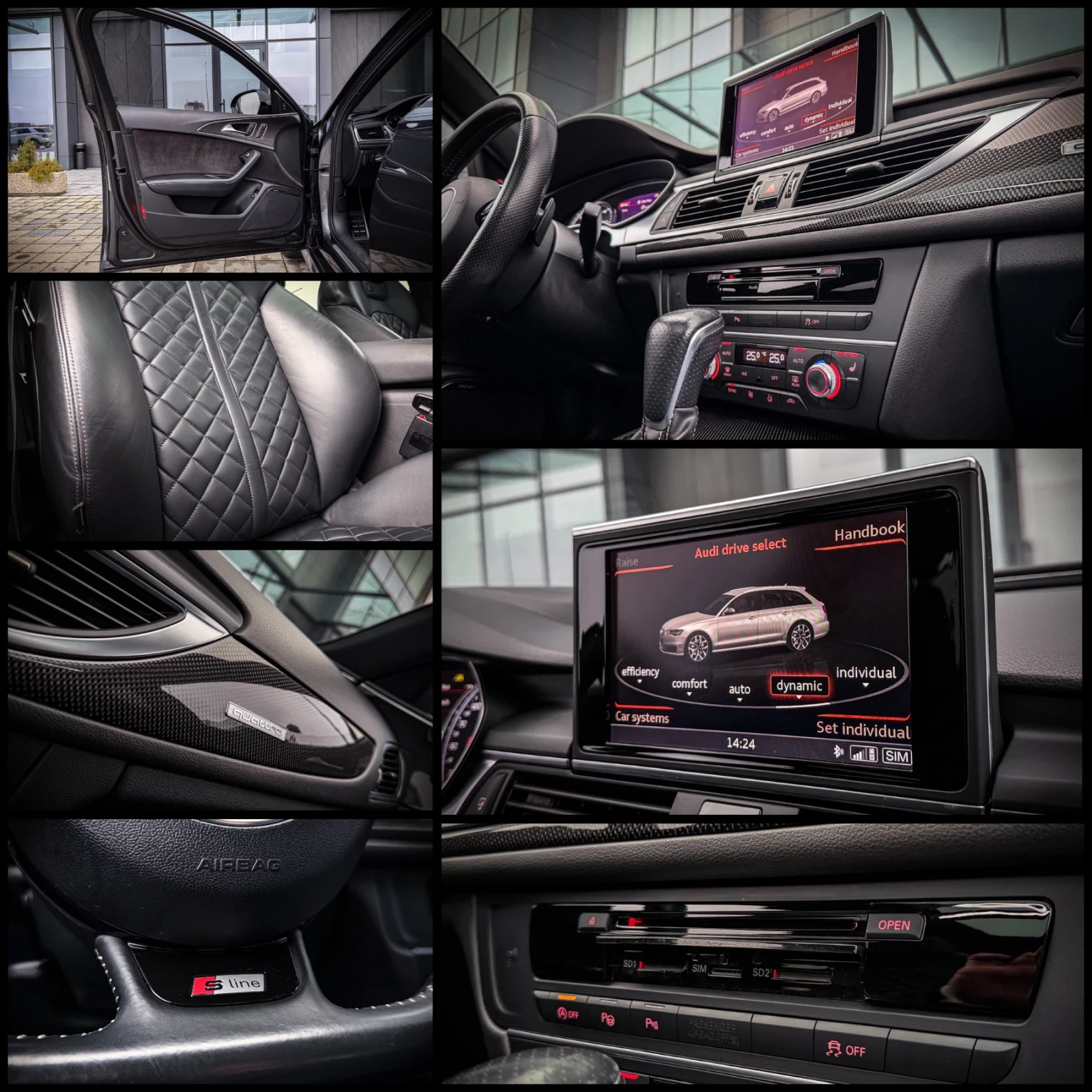 Audi A6 3.0BiTDI Competition/CARBON/NIGHT/CAM360/HUD/FULL | Mobile.bg � ����������� 7