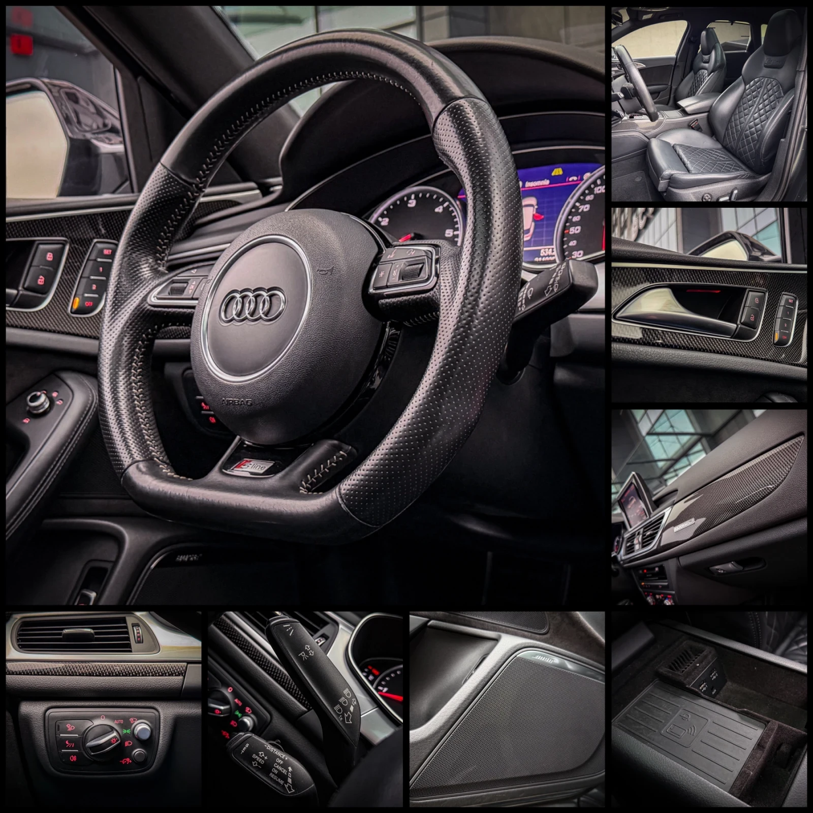 Audi A6 3.0BiTDI Competition/CARBON/NIGHT/CAM360/HUD/FULL | Mobile.bg � ����������� 6