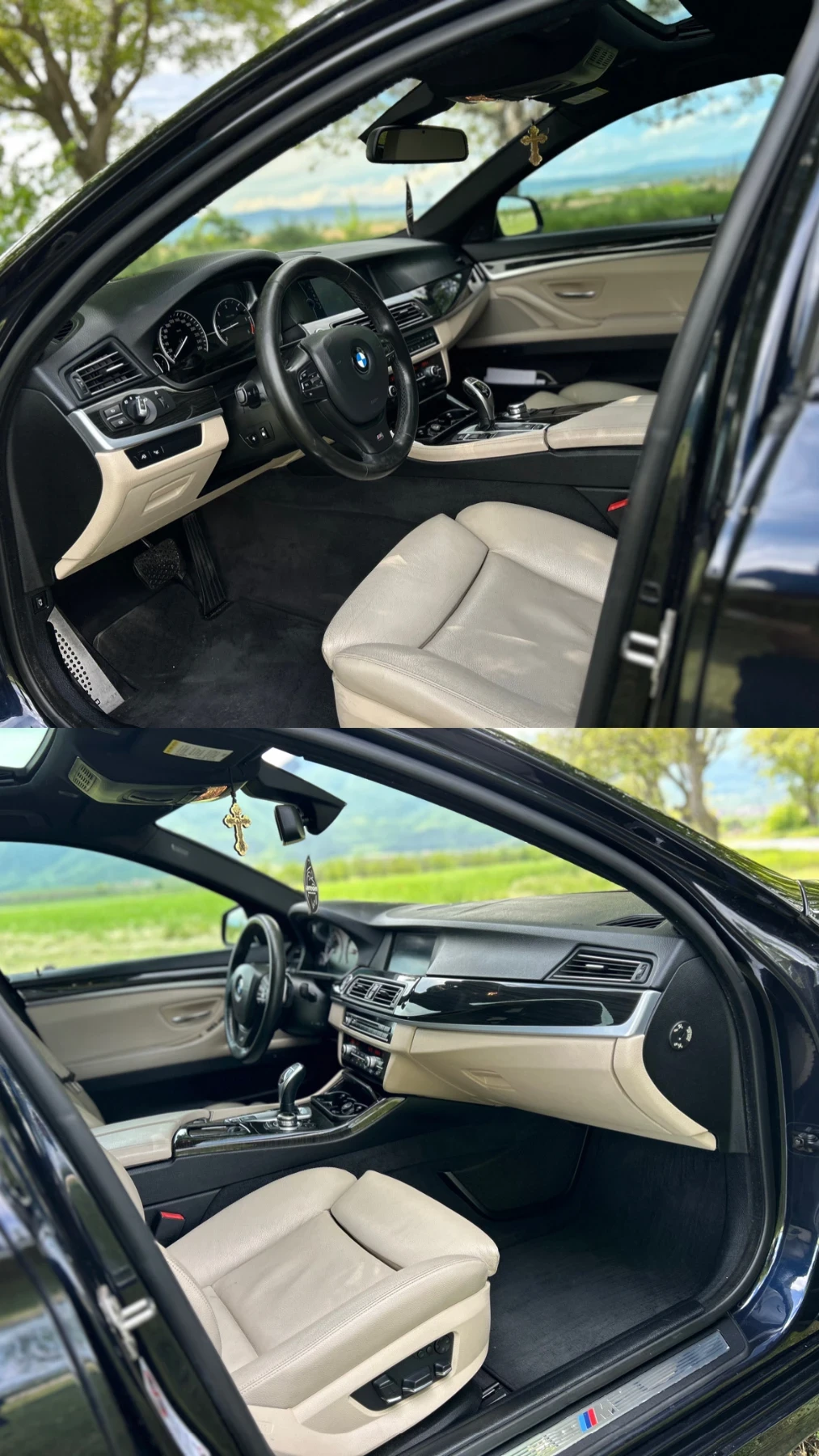 BMW 530 Xd 258к.с. FULL M-Pack* ВАКУМ* ПОДГРЕВ* KEY-LESS* , снимка 8 - Автомобили и джипове - 54595532
