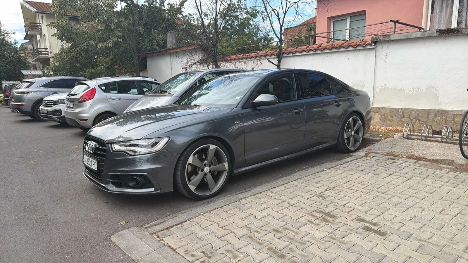 Audi A6 3.0BiTdi, 2xS Line, ������� ������, ������/������ | Mobile.bg � ����������� 3