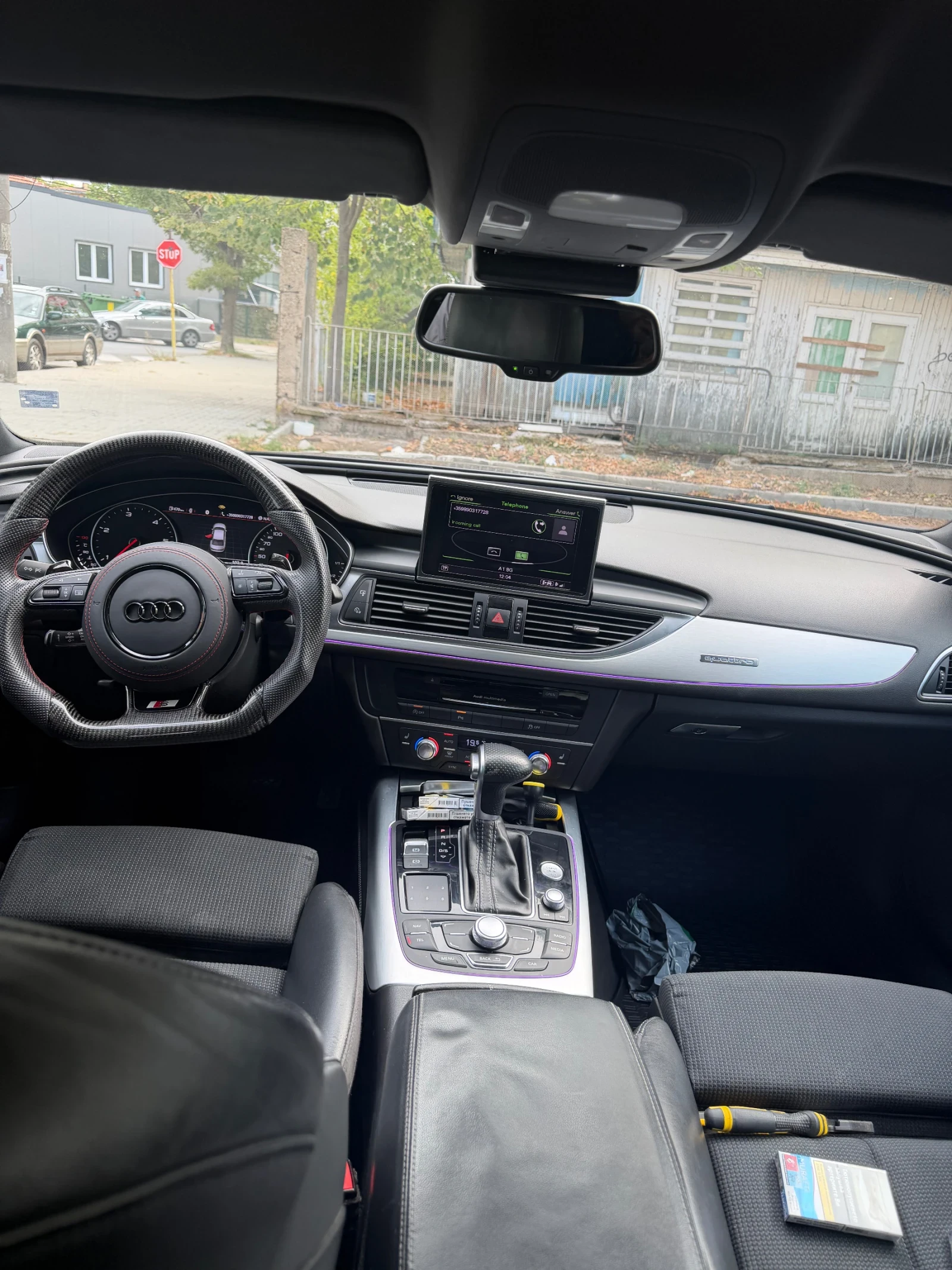 Audi A6 3.0BiTdi, 2xS Line, ������� ������, ������/������ | Mobile.bg � ����������� 2