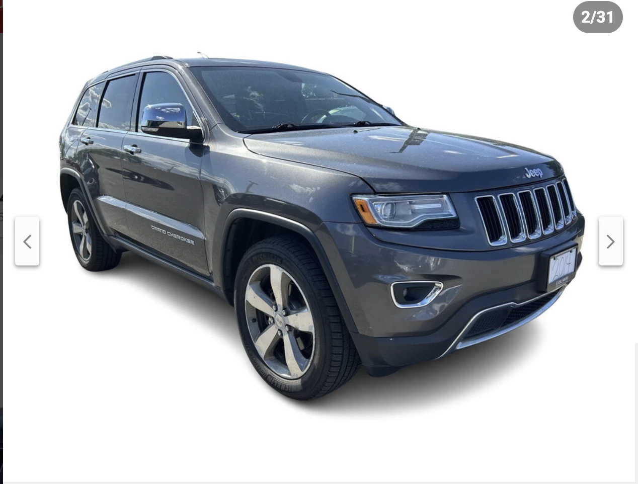 Jeep Grand cherokee LIMITED* 3.6* V6* 8ZF* ПОДГРЕВ* КАМЕРА* КЕЙЛЕС - изображение 2