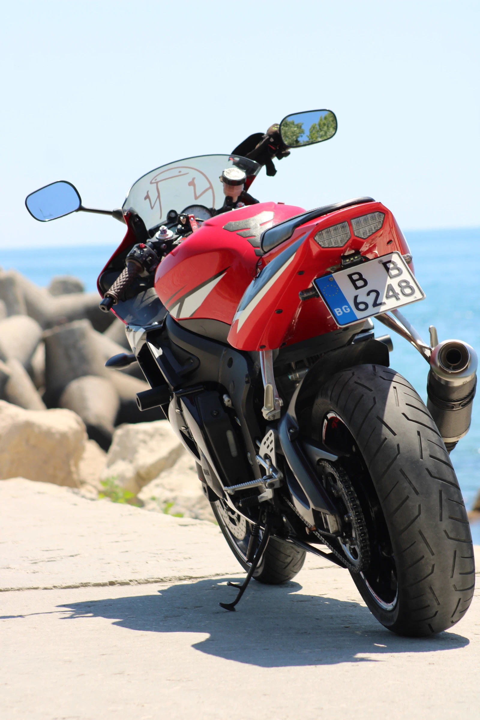 Yamaha YZF-R6 A2, снимка 4 - Мотоциклети и мототехника - 55103847