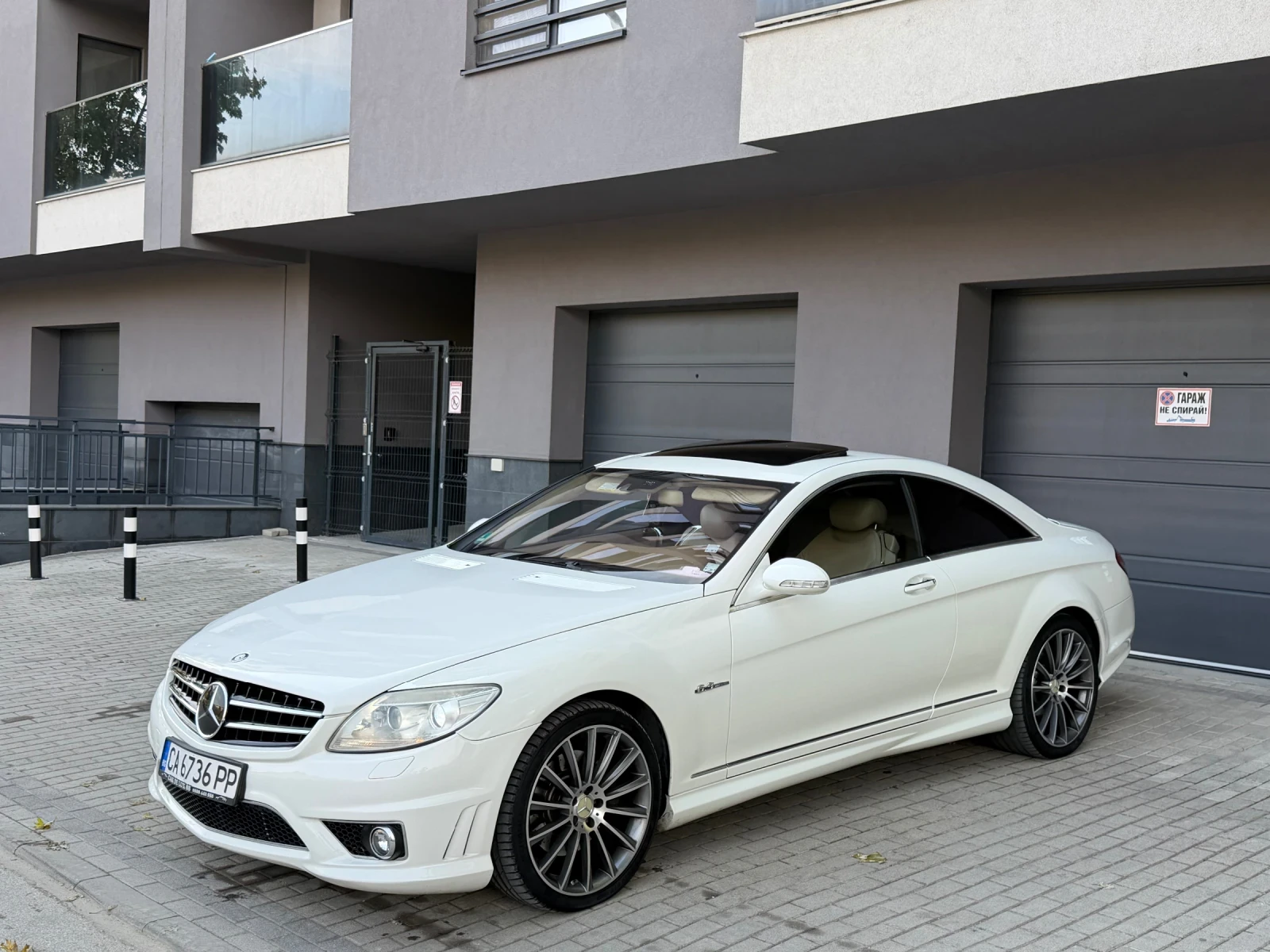 Mercedes-Benz CL 500 AMG/Distonic/Gaz