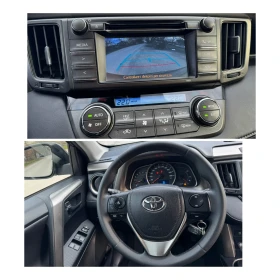 Toyota Rav4 2.0D 122кс Нави Кам 6-ск 3-ключа 14г История.LED, снимка 14