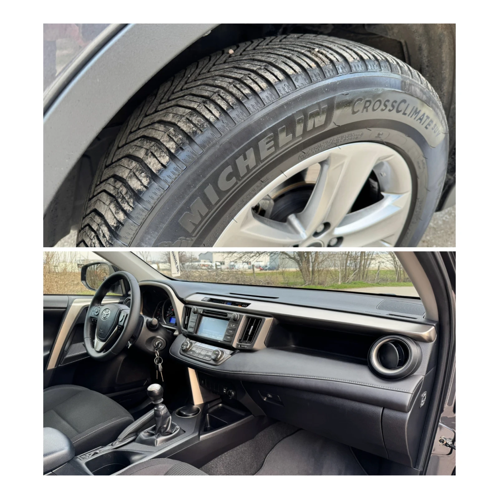 Toyota Rav4 2.0D 122кс Нави Кам 6-ск 3-ключа 14г История.LED, снимка 17 - Автомобили и джипове - 53714090