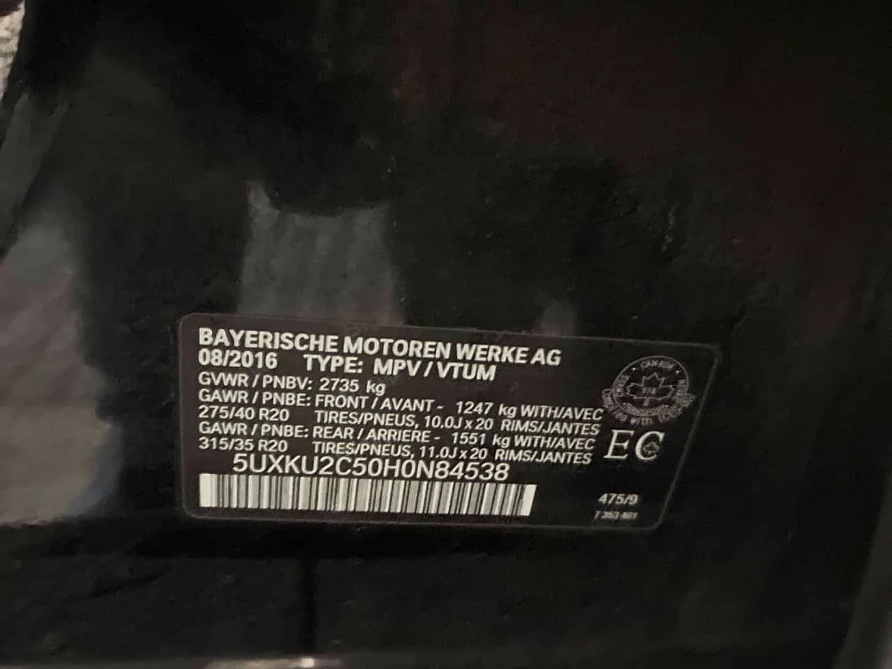 BMW X6 xDrive35i  CARFAX | Mobile.bg � ����������� 11