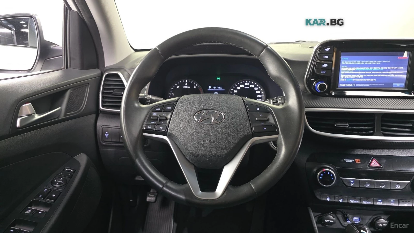 Hyundai Tucson ПОДГРЕВ* КАМЕРЕА* ДВА КЛЮЧА* СЛЕД НА ЛЕНТИ, снимка 13 - Автомобили и джипове - 56195130