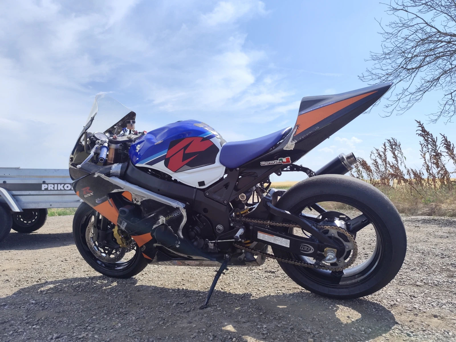 Suzuki Gsxr 750 K5 20th Anniversary Track Bike, снимка 3 - Мотоциклети и мототехника - 54913628
