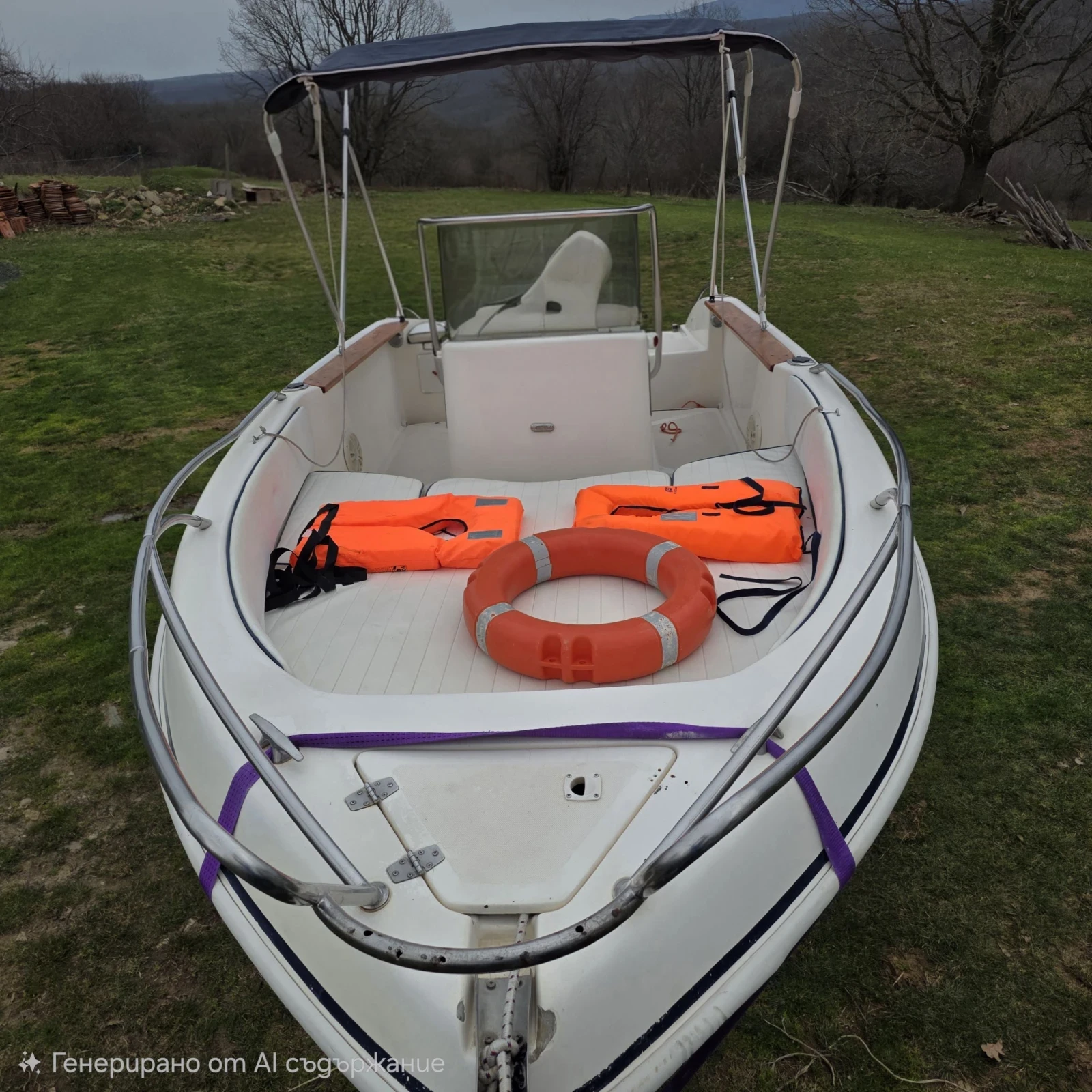 Лодка Marino Mano Marine 18.50, снимка 3 - Воден транспорт - 53727321