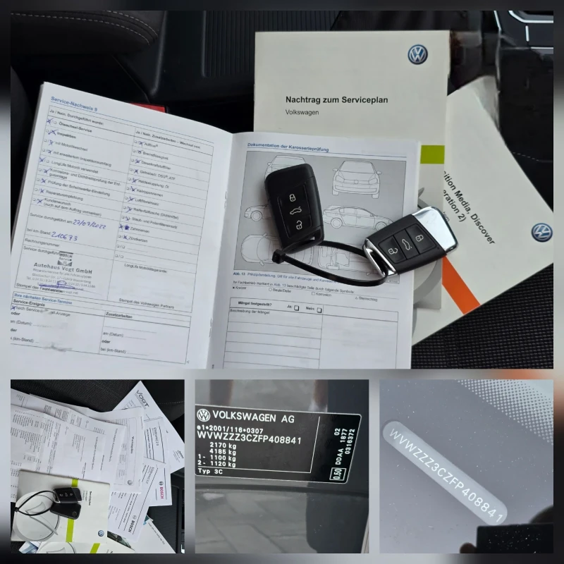 VW Passat 2.0TDI/190KS/AVTOMAT/NARDOGrey/FUL-SERVICE, снимка 16 - Автомобили и джипове - 51539086