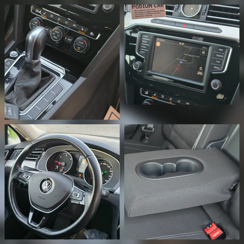 VW Passat 2.0TDI/190KS/AVTOMAT/NARDOGrey/FUL-SERVICE, снимка 13 - Автомобили и джипове - 51539086