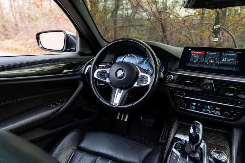 BMW 540 * 540d xDrive * CARFAX * ЦЕНА ДО БГ, снимка 17 - Автомобили и джипове - 53156609