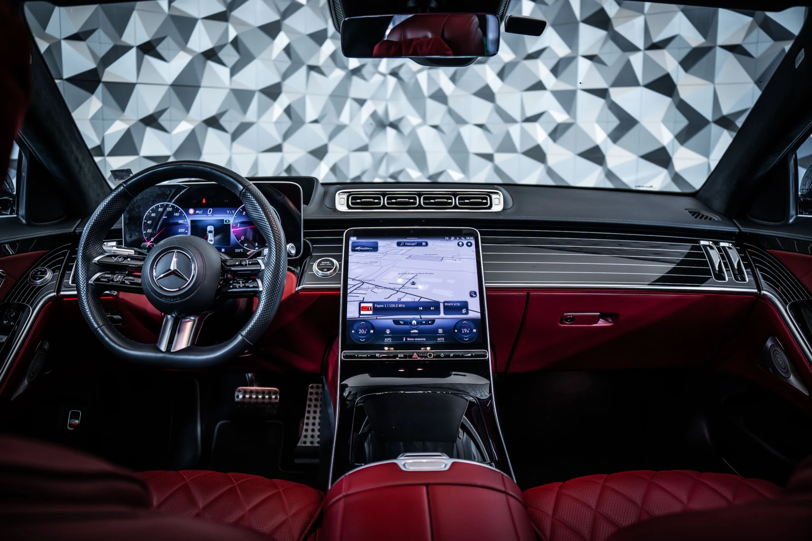 Mercedes-Benz S 400 d 4M L AMG - CHAUFFEUR - EXCLUSIVE RED | Mobile.bg � ����������� 17