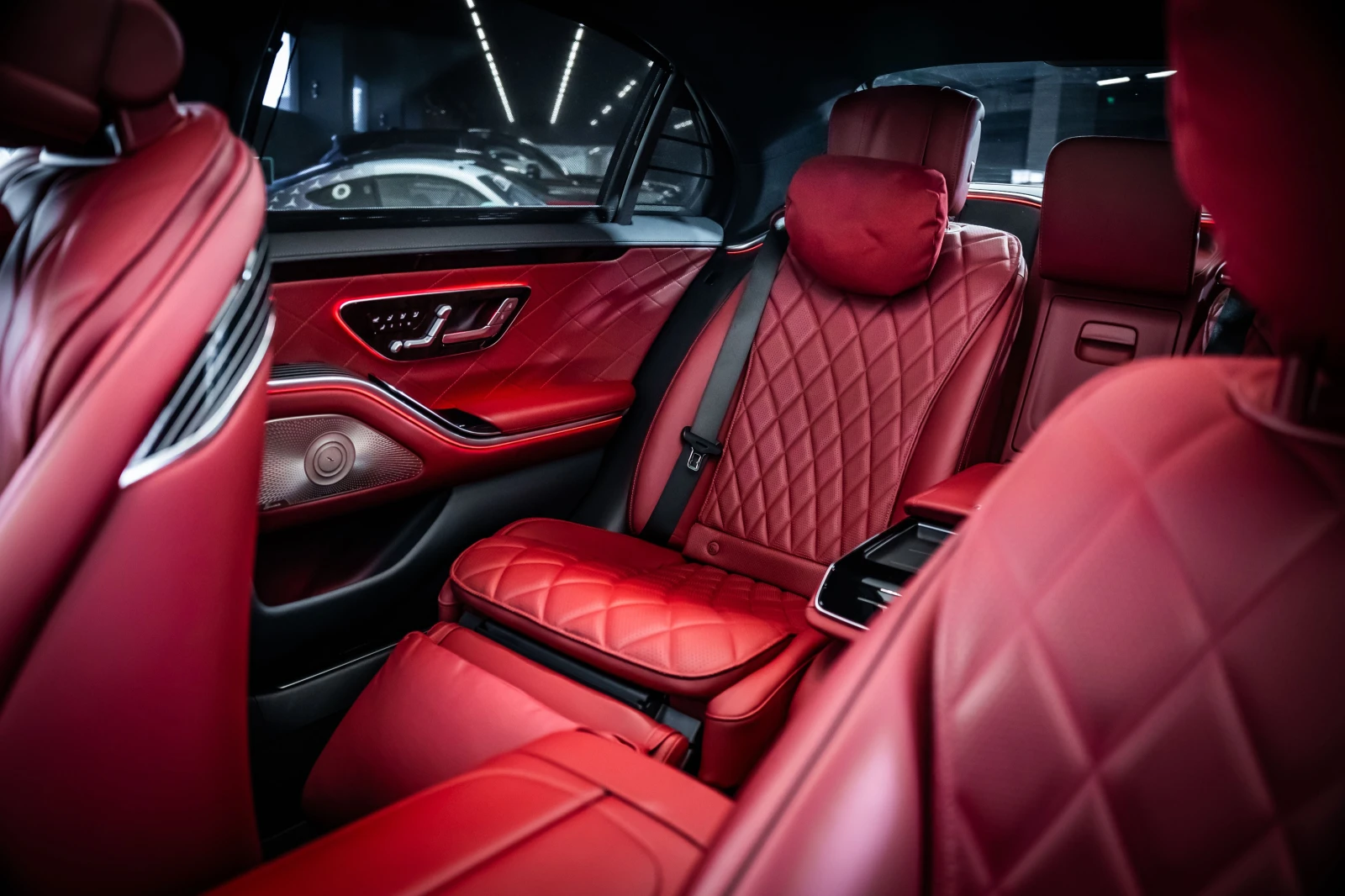 Mercedes-Benz S 400 d 4M L AMG - CHAUFFEUR - EXCLUSIVE RED | Mobile.bg � ����������� 16