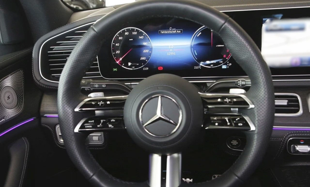 Mercedes-Benz GLE 350 de / AMG / BURM / MULTIBEAM / 4-MATIC / 360 / PANO, снимка 9 - Автомобили и джипове - 55803949