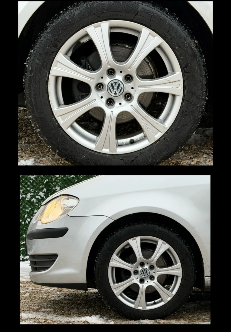 VW Touran 1.9TDi 90hp FACELIFT, снимка 9 - Автомобили и джипове - 53374938