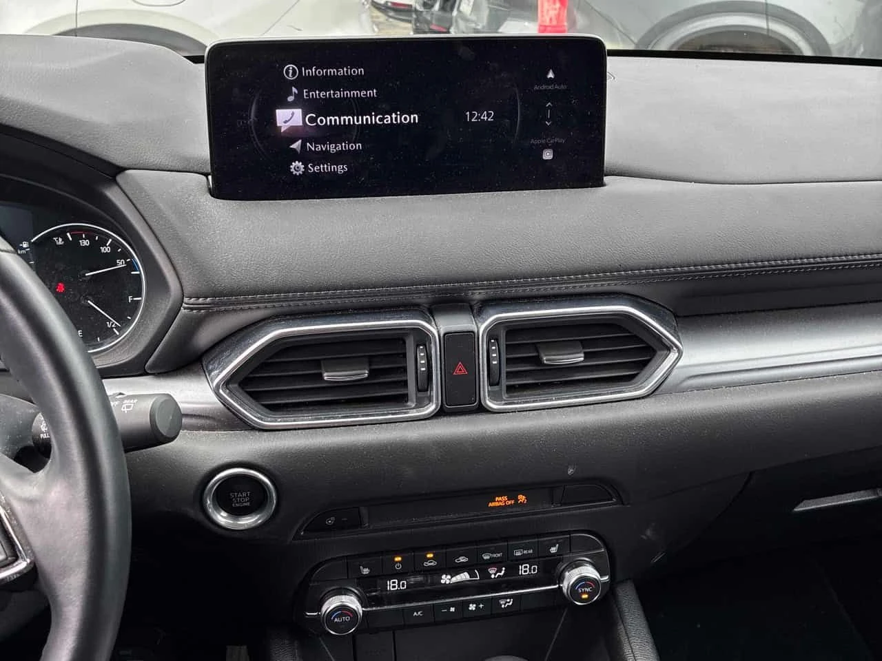 Mazda CX-5 GS/CARFAX/ПОДГРЕВИ/ШИБИДАХ/ОТ MAZDA, снимка 9 - Автомобили и джипове - 53832006