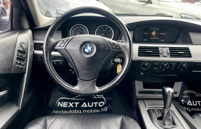 BMW 523 I 177HP КОЖА НАВИ АВТОМАТ, снимка 11 - Автомобили и джипове - 49527432