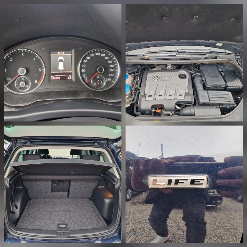 VW Golf Plus 2.0TDI-140k.s-DSG-NAVI-LIFE-EURO 5, снимка 17 - Автомобили и джипове - 51881553