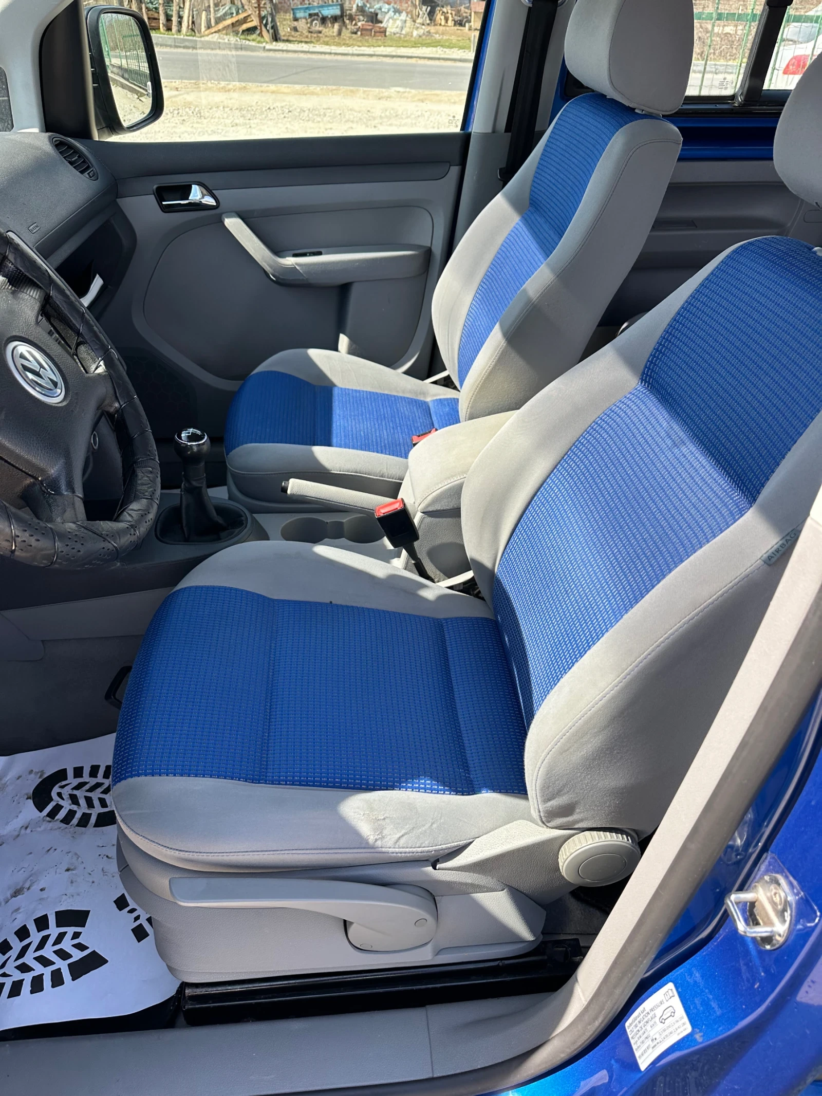 VW Caddy 1.6 102кс 7 местна | Mobile.bg — изображение 11