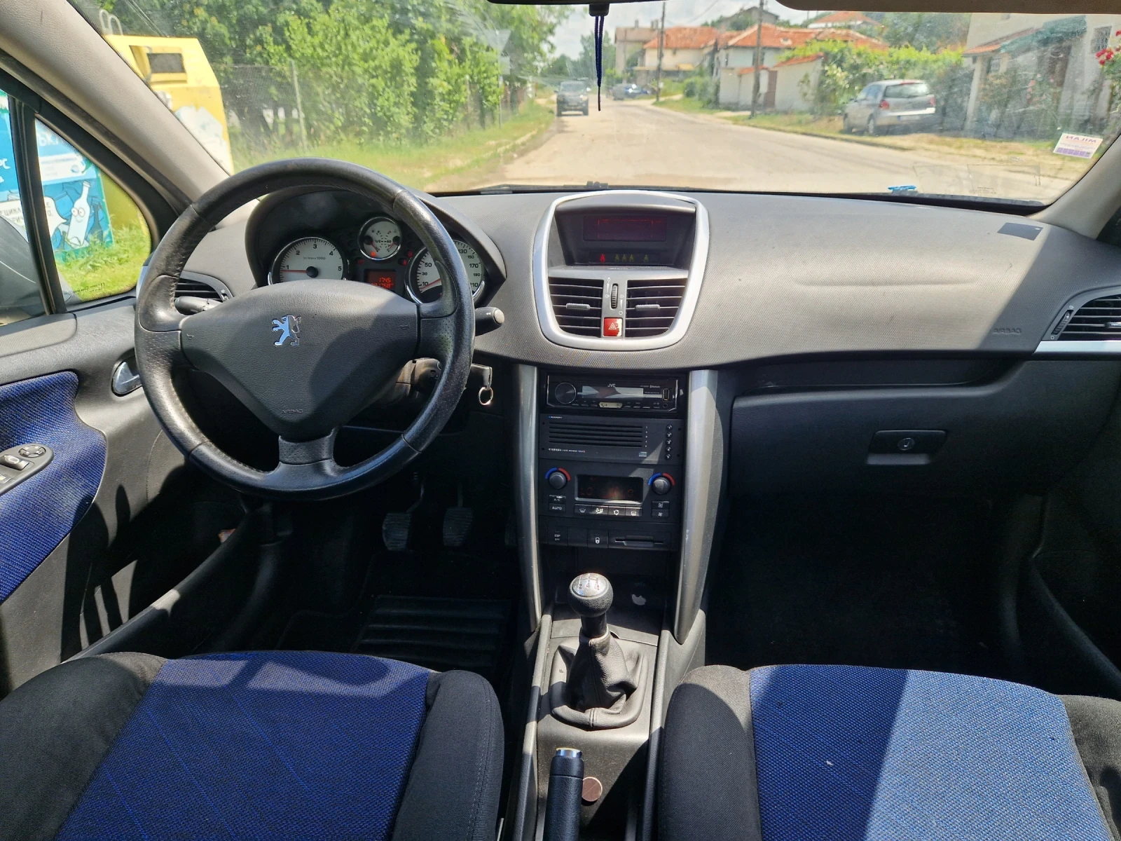 Peugeot 207 1 6HDI, 90кс, 08г.5вр, КЛИМАТРОНИК, Италия. , снимка 12 - Автомобили и джипове - 54703323