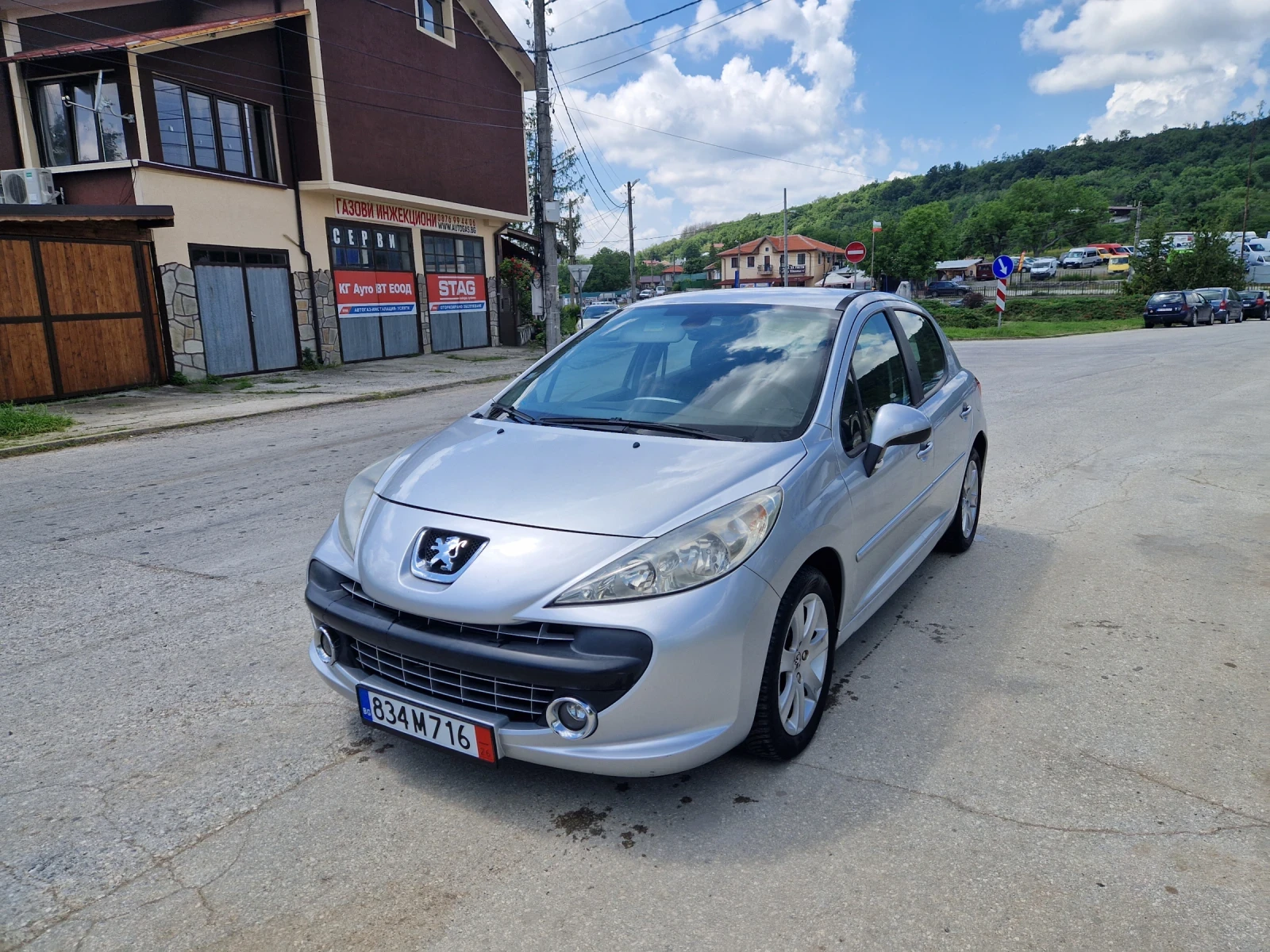 Peugeot 207 1 6HDI, 90кс, 08г.5вр, КЛИМАТРОНИК, Италия. , снимка 4 - Автомобили и джипове - 54703323