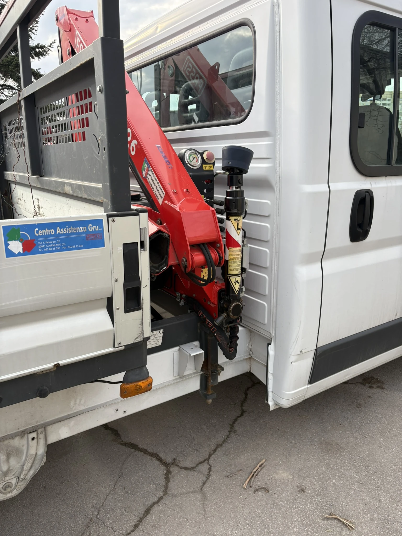 Fiat Ducato 2.3 MULTIJET 130 К.С. - 7 МЕСТА/КРАН FASSI, снимка 10 - Бусове и автобуси - 55292180