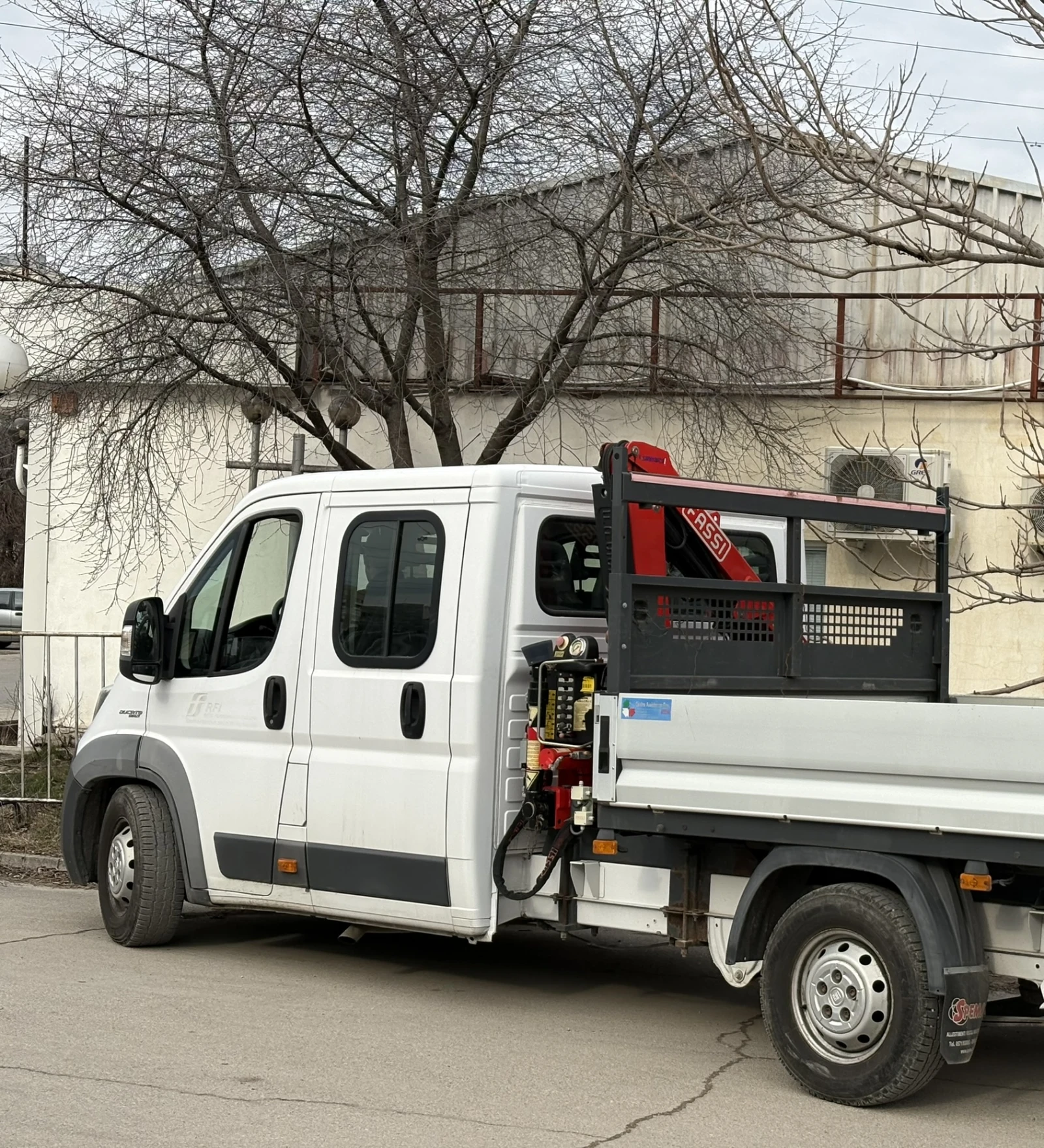 Fiat Ducato 2.3 MULTIJET 130 К.С. - 7 МЕСТА/КРАН FASSI, снимка 5 - Бусове и автобуси - 55292180