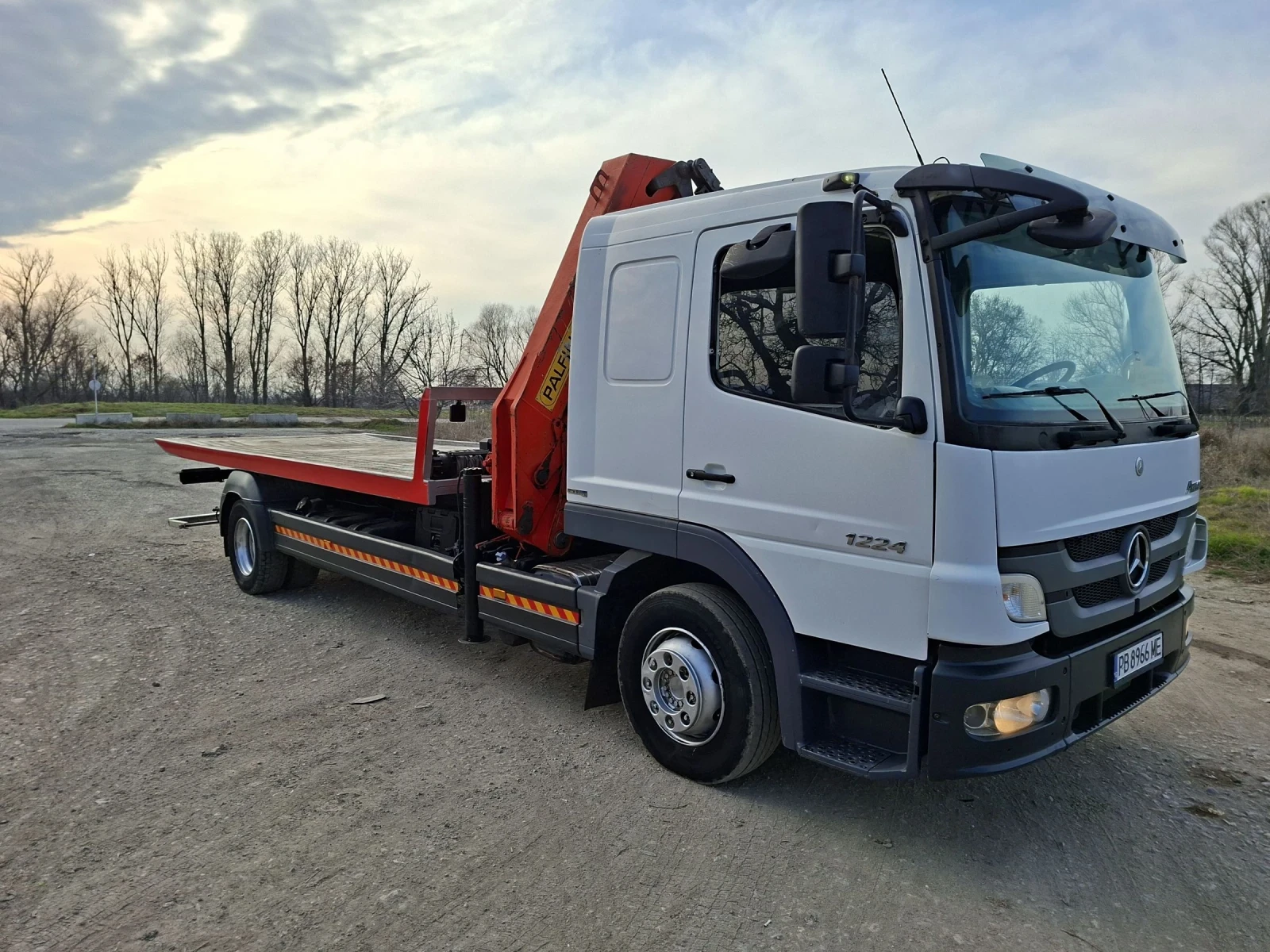 Mercedes-Benz Atego 1224 Специален, Кран, Климатик