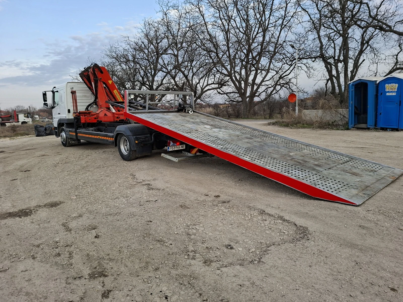 Mercedes-Benz Atego 1224 Специален, Кран, Климатик, снимка 7 - Камиони - 53713998