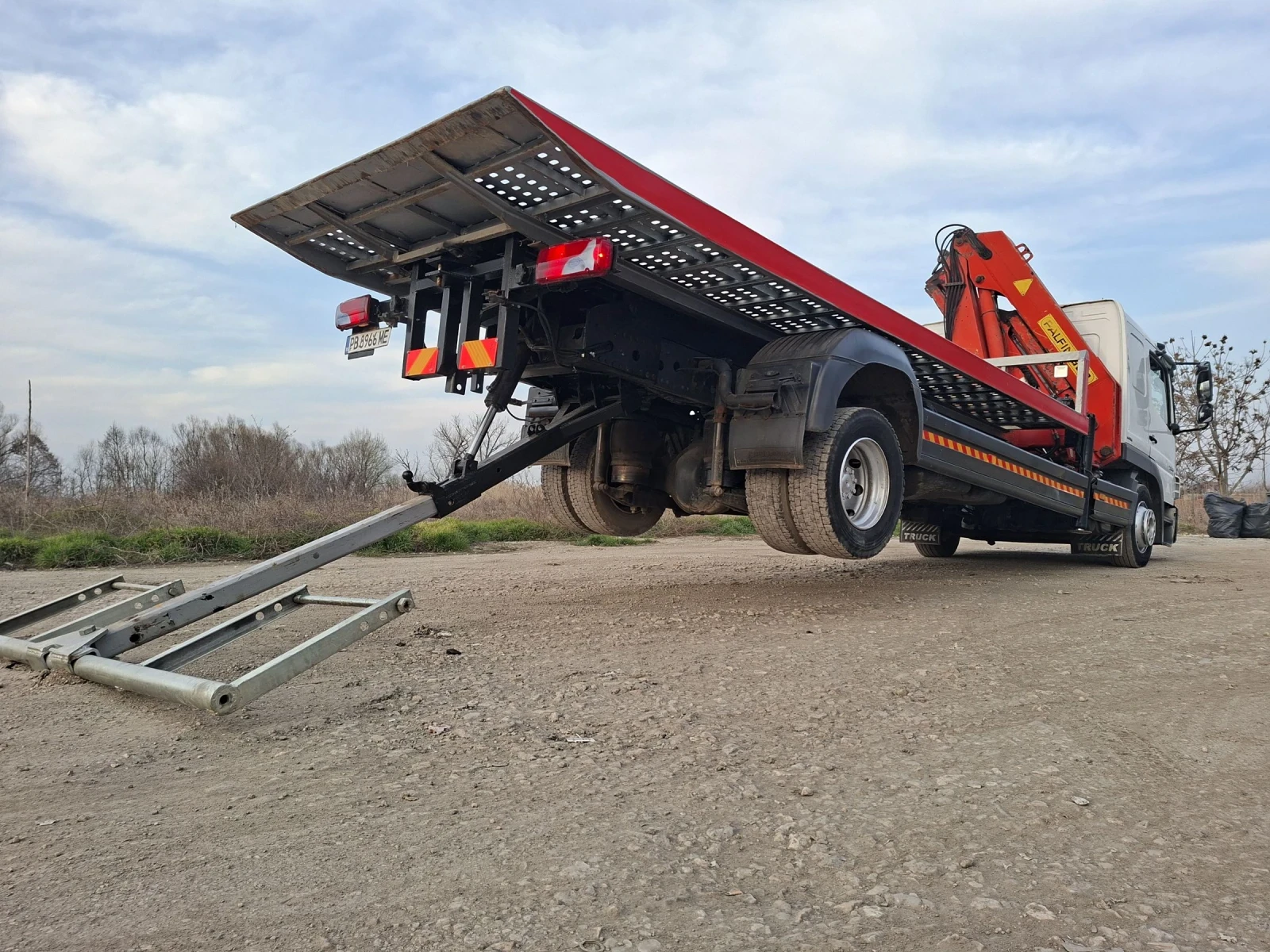 Mercedes-Benz Atego 1224 Специален, Кран, Климатик, снимка 16 - Камиони - 53713998