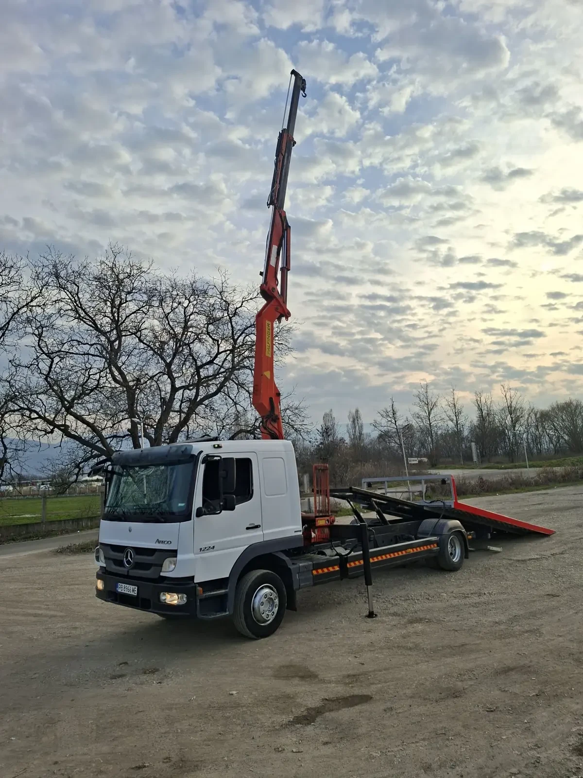 Mercedes-Benz Atego 1224 Специален, Кран, Климатик, снимка 12 - Камиони - 53713998