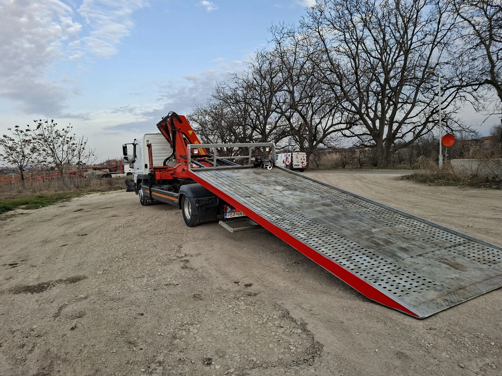 Mercedes-Benz Atego 1224 Специален, Кран, Климатик, снимка 10 - Камиони - 53713998