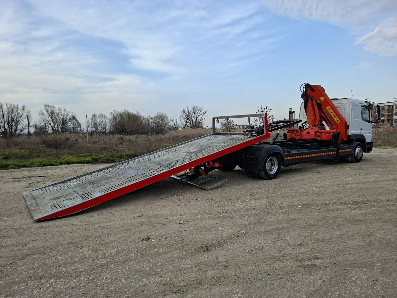 Mercedes-Benz Atego 1224 Специален, Кран, Климатик, снимка 9 - Камиони - 53713998