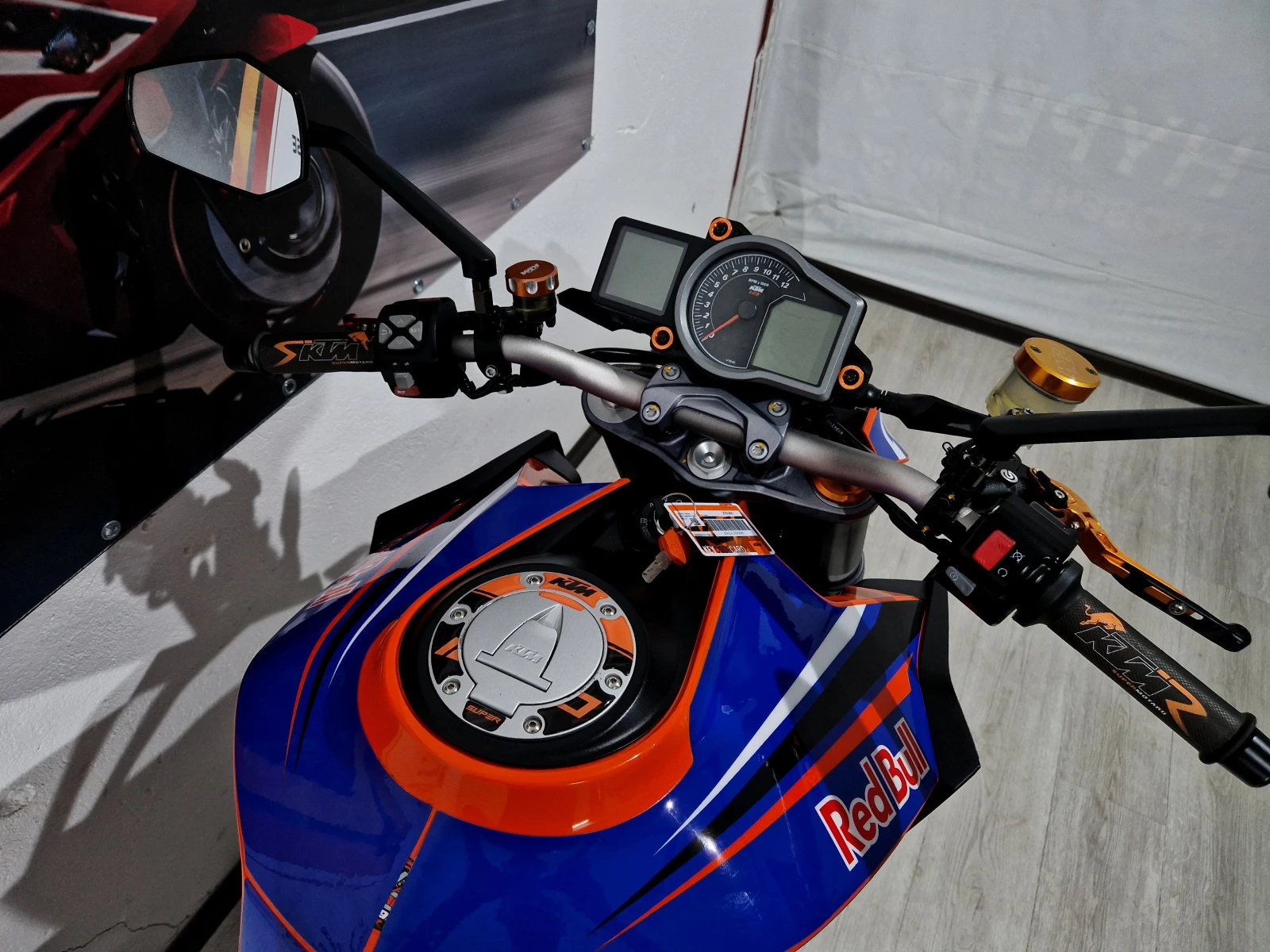 Ktm Duke SUPER DUKE1290R 2017г.ABS TC, снимка 15 - Мотоциклети и мототехника - 55810065