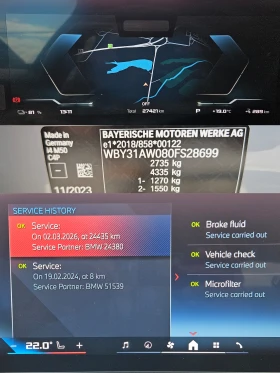 BMW i4 М50/27421км/eDrive/LED/Cam 360/M-Sport Pro/CarPlay - 51500 € - 34207191 12
