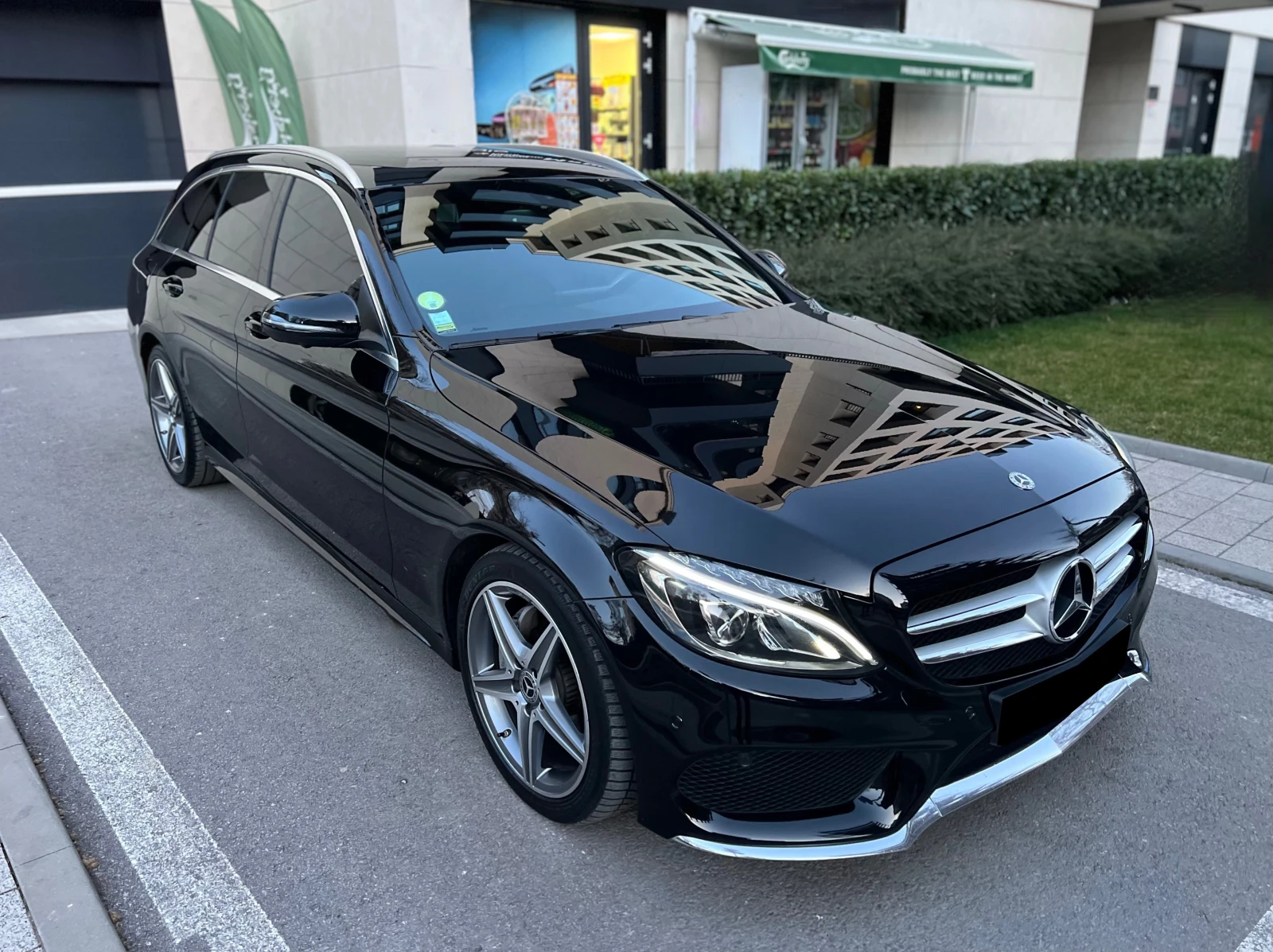 Mercedes-Benz C 220 AMG AFFALTERBACH 9G-TRONIC 360"CAMERA , снимка 3 - Автомобили и джипове - 53831293