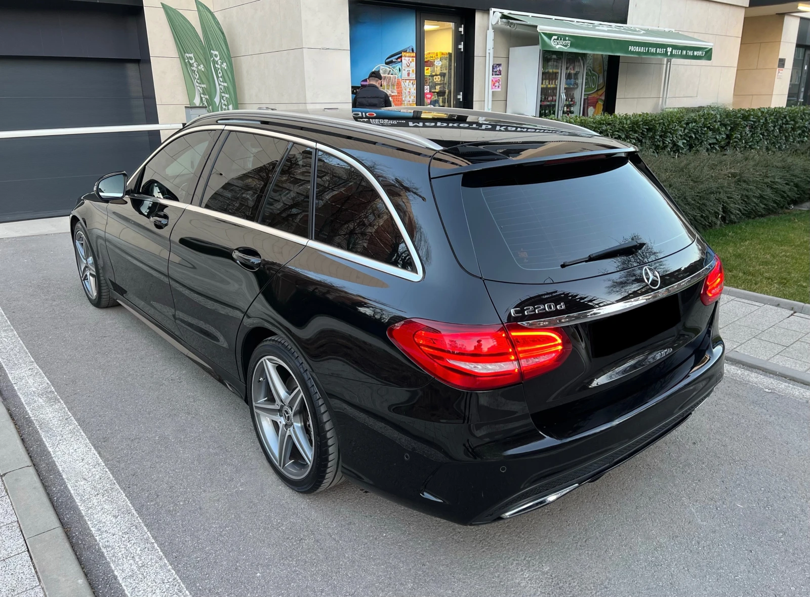 Mercedes-Benz C 220 AMG AFFALTERBACH 9G-TRONIC 360"CAMERA , снимка 6 - Автомобили и джипове - 53831293