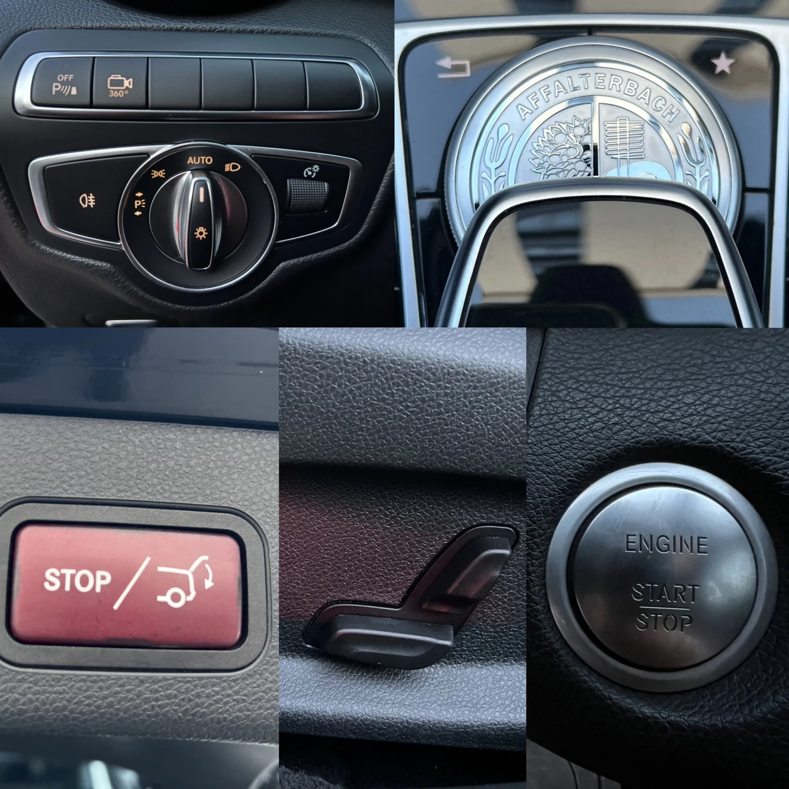 Mercedes-Benz C 220 AMG-Line AFFALTERBACH 9G-TRONIC 360"CAMERA , снимка 16 - Автомобили и джипове - 53831293