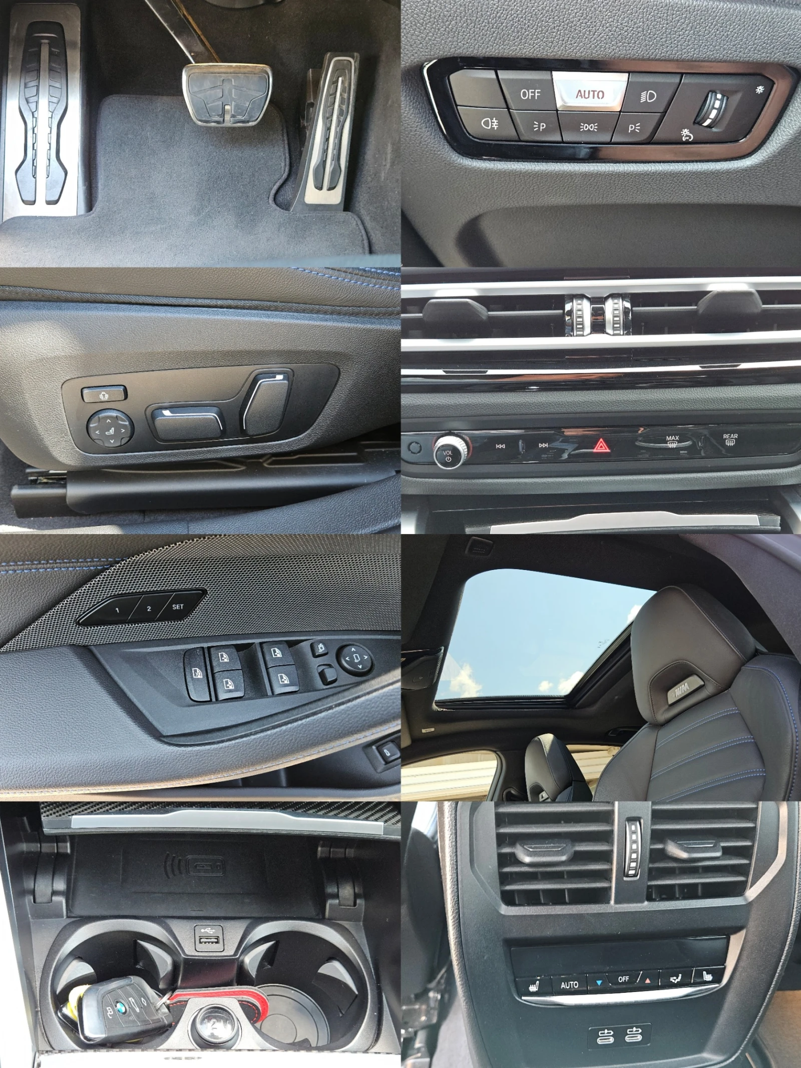BMW i4 М50/27421км/eDrive/LED/Cam 360/M-Sport Pro/CarPlay, снимка 14 - Автомобили и джипове - 55316404